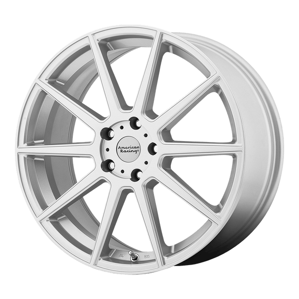 American Racing AR908 SILVER WITH MACHINED FACE Wheels for 2017-2022 ACURA ILX [] - 18X8 40 mm - 18"  - (2022 2021 2020 2019 2018 2017)