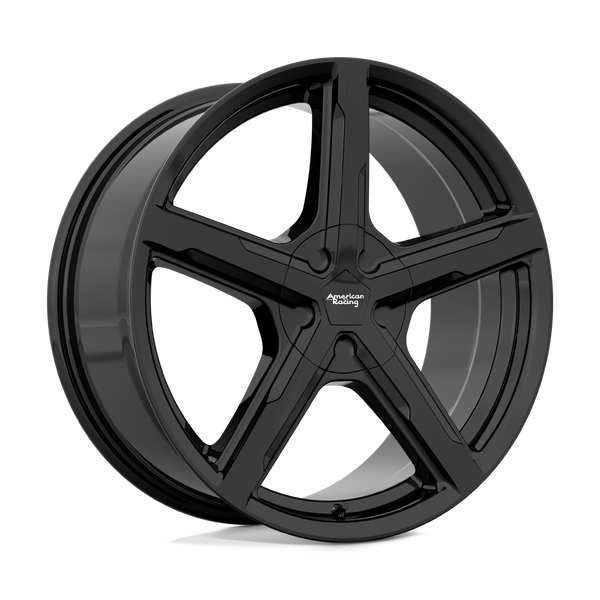 American Racing AR921 TRIGGER GLOSS BLACK Wheels for 2014-2020 ACURA RLX [] - 18X8 38 mm - 18"  - (2020 2019 2018 2017 2016 2015 2014)