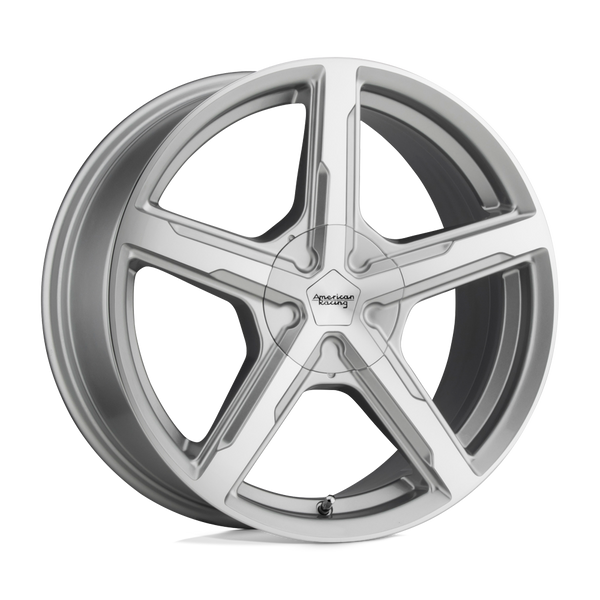 American Racing AR921 TRIGGER SILVER MACHINED Wheels for 1997-2006 JEEP WRANGLER [] - 17X7 40 MM - 17"  - (2006 2005 2004 2003 2002 2001 2000 1999 1998 1997)