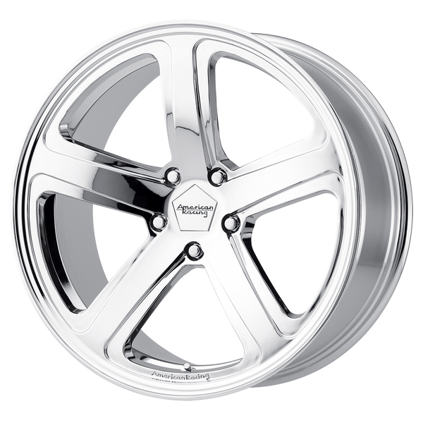 American Racing AR922 HOT LAP CHROME Wheels for 2014-2020 ACURA RLX [] - 18X8 38 mm - 18"  - (2020 2019 2018 2017 2016 2015 2014)