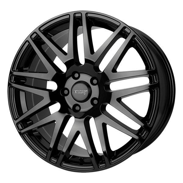 American Racing AR928 GLOSS BLACK Wheels for 2004-2008 ACURA TL TYPE-S [] - 18X8 40 mm - 18"  - (2008 2007 2006 2005 2004)