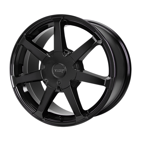 American Racing AR930 GLOSS BLACK Wheels for 2004-2008 ACURA TL TYPE-S [] - 18X8 40 mm - 18"  - (2008 2007 2006 2005 2004)