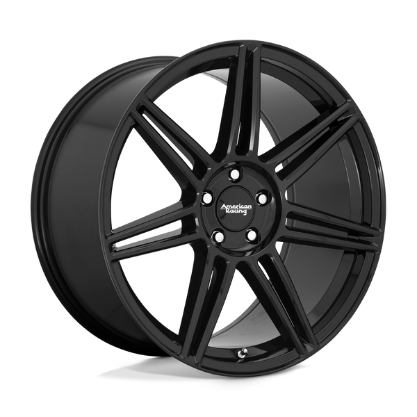 American Racing AR935 REDLINE GLOSS BLACK Wheels for 2017-2020 ACURA MDX [] - 20X8.5 25 mm - 20"  - (2020 2019 2018 2017)