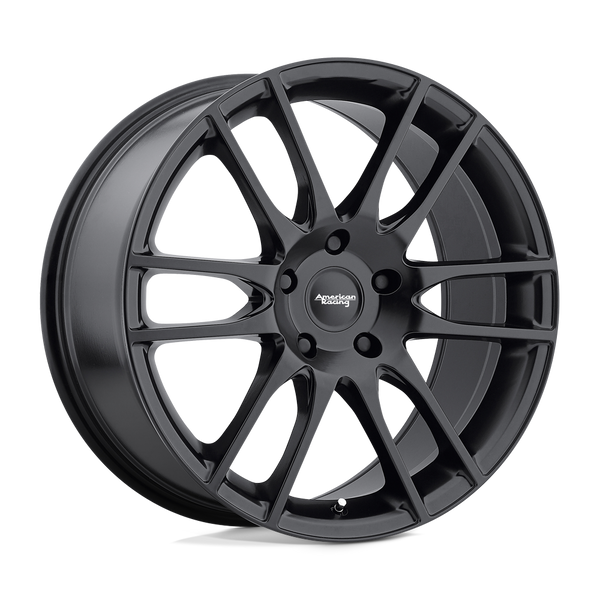 American Racing AR937 PIVOT SATIN BLACK Wheels for 2004-2008 ACURA TL TYPE-S [] - 20X8.5 35 mm - 20"  - (2008 2007 2006 2005 2004)