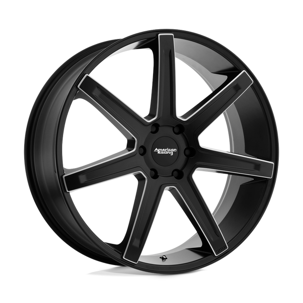 American Racing AR938 REVERT SATIN BLACK MILLED Wheels for 2013-2018 ACURA MDX [] - 20X9 35 mm - 20"  - (2018 2017 2016 2015 2014 2013)