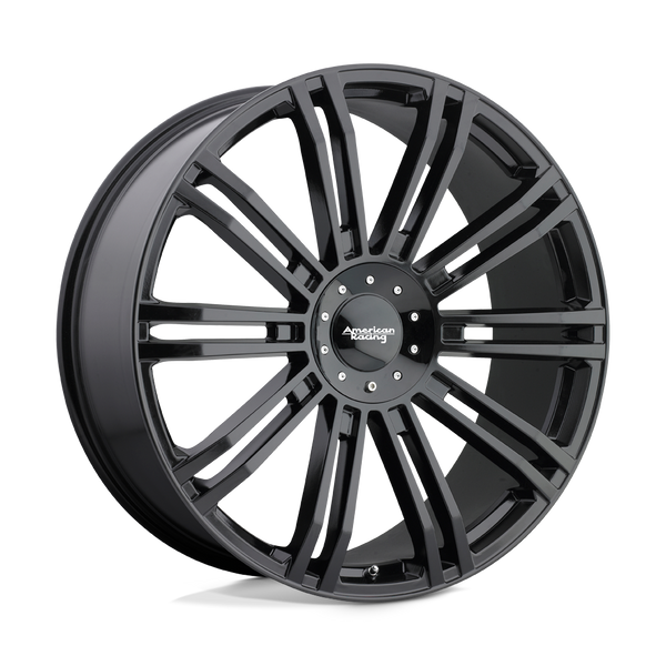 American Racing AR939 D2 GLOSS BLACK Wheels for 2015-2020 ACURA TLX [] - 20X8.5 35 MM - 20"  - (2020 2019 2018 2017 2016 2015)