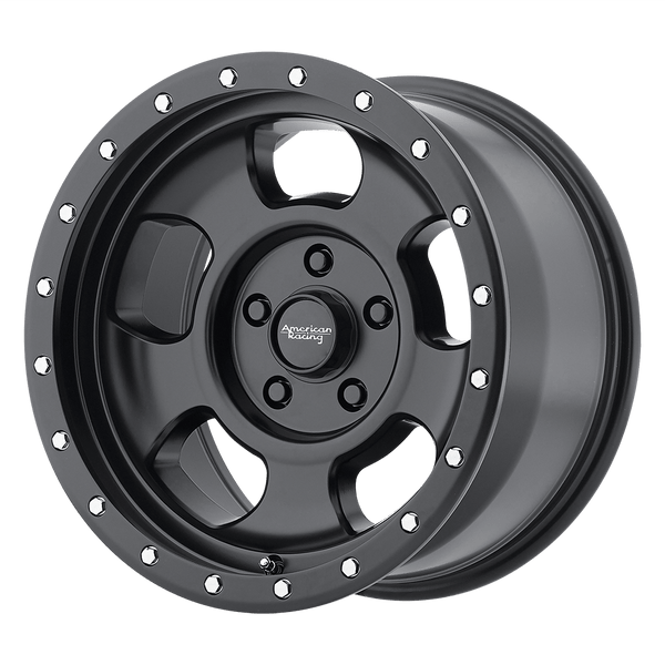 American Racing AR969 ANSEN OFFROAD SATIN BLACK Wheels for 2013-2023 FORD F-250 F-350 SUPER DUTY [] - 18X9 0 mm - 18"  - (2023 2022 2021 2020 2019 2018 2017 2016 2015 2014 2013)