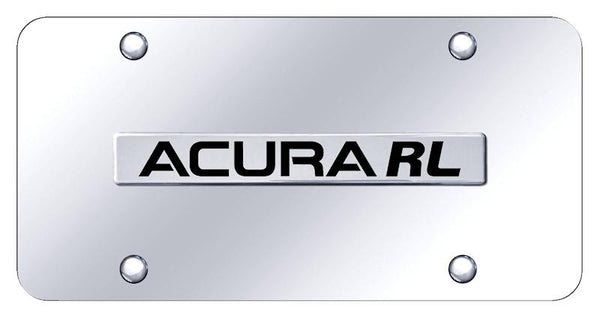 Acura Acura RL Chrome on Chrome 3D Bar License Plate - ARL.N.CC