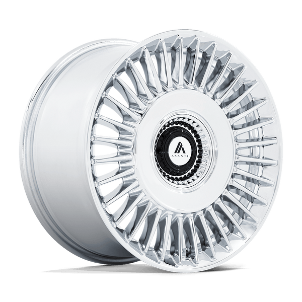 Asanti Black ABL-40 TIARA CHROME Wheels for 2017-2020 ACURA MDX [] - 22X9 35 mm - 22"  - (2020 2019 2018 2017)