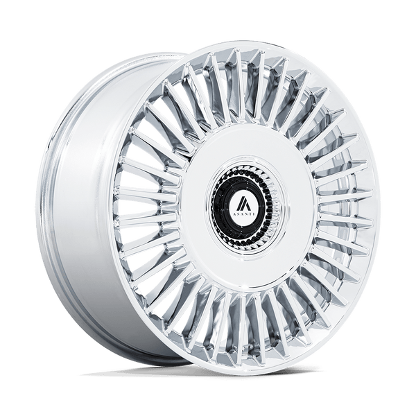 Asanti Black ABL-40 TIARA CHROME Wheels for 2013-2018 ACURA MDX [] - 22X9 27 mm - 22"  - (2018 2017 2016 2015 2014 2013)