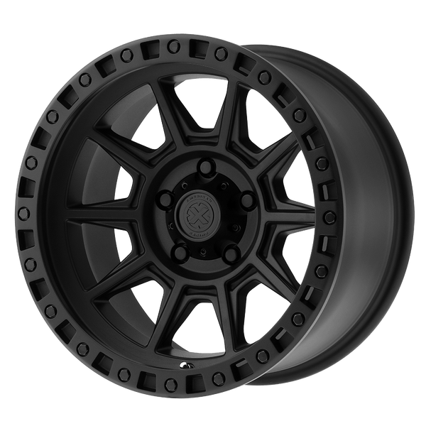 ATX Series AX202 CAST IRON BLACK Wheels for 2002-2018 DODGE RAM 1500 [] - 18X9 0 MM - 18"  - (2018 2017 2016 2015 2014 2013 2012 2011 2010 2009 2008 2007 2006 2005 2004 2003 2002)