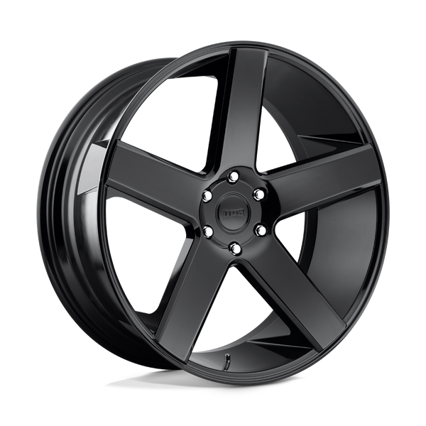 DUB 1PC S216 BALLER GLOSS BLACK Wheels for 2017-2020 ACURA MDX [] - 22X8.5 35 mm - 22"  - (2020 2019 2018 2017)