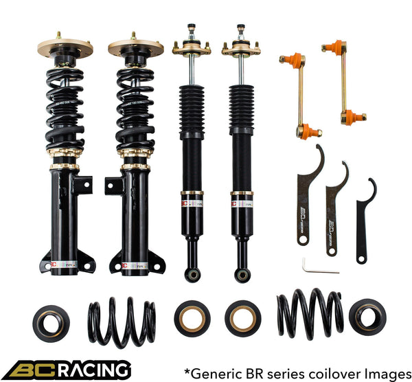 BC Racing BR Coilover Kit for 1983-1987 TOYOTA Corolla (With Front Spindle)  - C-14-BR - (1987 1986 1985 1984 1983)