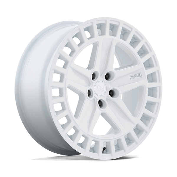 Black Rhino ALSTON GLOSS WHITE Wheels for 2017-2020 ACURA MDX [] - 20X8.5 25 mm - 20"  - (2020 2019 2018 2017)
