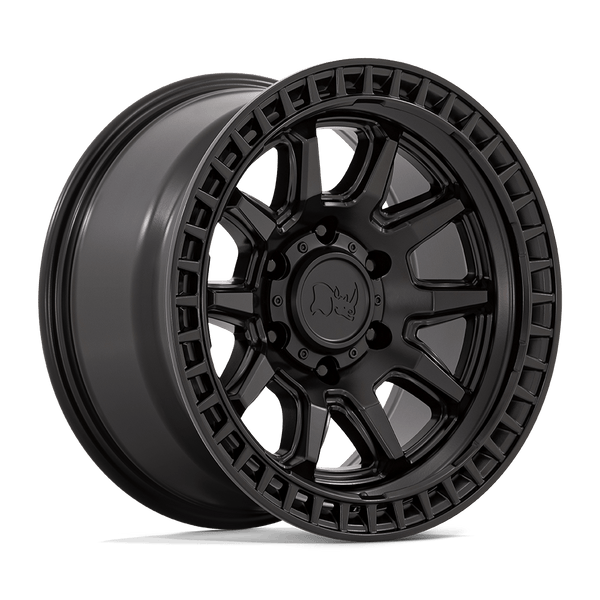 Black Rhino CALICO MATTE BLACK Wheels for 2015-2020 ACURA TLX [] - 17X8.5 34 MM - 17"  - (2020 2019 2018 2017 2016 2015)