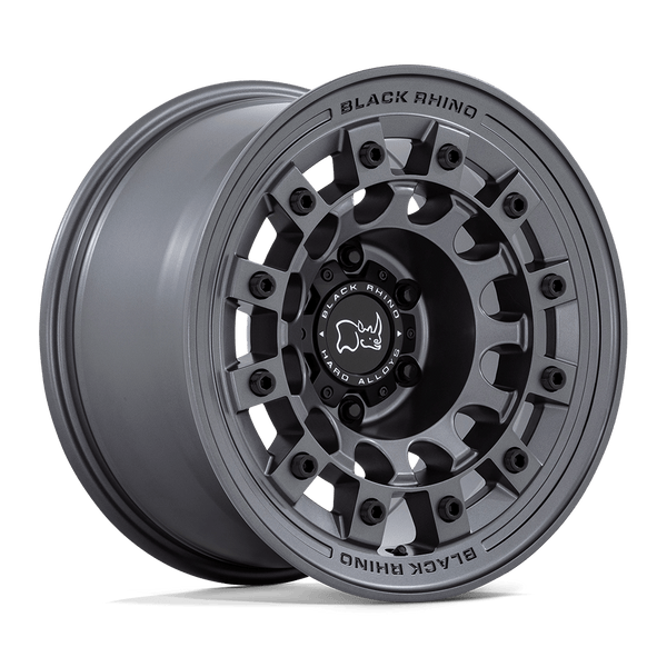 Black Rhino FUJI MATTE GUNMETAL Wheels for 2015-2020 ACURA TLX [] - 17X8 20 MM - 17"  - (2020 2019 2018 2017 2016 2015)