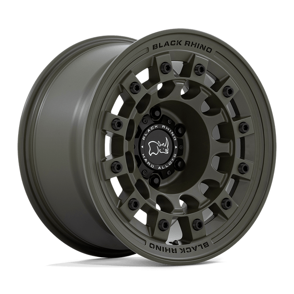 Black Rhino FUJI OLIVE DRAB GREEN Wheels for 2017-2022 ACURA ILX [] - 17X8 38 mm - 17"  - (2022 2021 2020 2019 2018 2017)