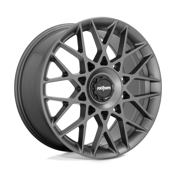 Rotiform 1PC R166 BLQ-C ANTHRACITE Wheels for 2014-2020 ACURA RLX [] - 19X8.5 45 mm - 19"  - (2020 2019 2018 2017 2016 2015 2014)