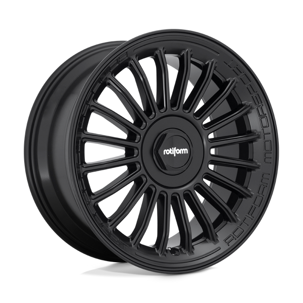 Rotiform 1PC R161 BUC-M MATTE BLACK Wheels for 2017-2022 SUBARU WRX [] - 19X8.5 35 MM - 19"  - (2022 2021 2020 2019 2018 2017)