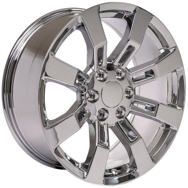 OE Wheels CA82 Chrome Wheels for 2021-2022 GMC YUKON [] - 20x8.5 31 mm - 20"  - (2022 2021)