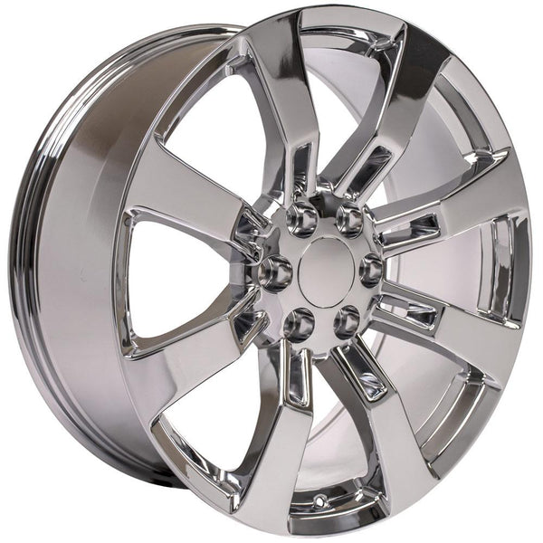 OE Wheels CA82 Chrome Wheels for 2021-2022 GMC YUKON [] - 22x9 31 mm - 22"  - (2022 2021)