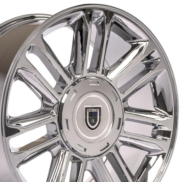 OE Wheels CA83 Chrome Wheels for 1988-2000 Chevrolet C2500  [] - 20x9 31 mm - 20"  - (2000 1999 1998 1997 1996 1995 1994 1993 1992 1991 1990 1989 1988)