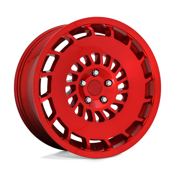 Rotiform 1PC R108 CCV CANDY RED Wheels for 2012-2018 AUDI A6 Quattro [] - 18X8.5 45 MM - 18"  - (2018 2017 2016 2015 2014 2013 2012)