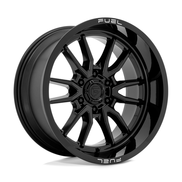 Fuel 1PC D760 CLASH GLOSS BLACK Wheels for 2021-2022 FORD BRONCO [] - 17X9 1 MM - 17"  - (2022 2021)