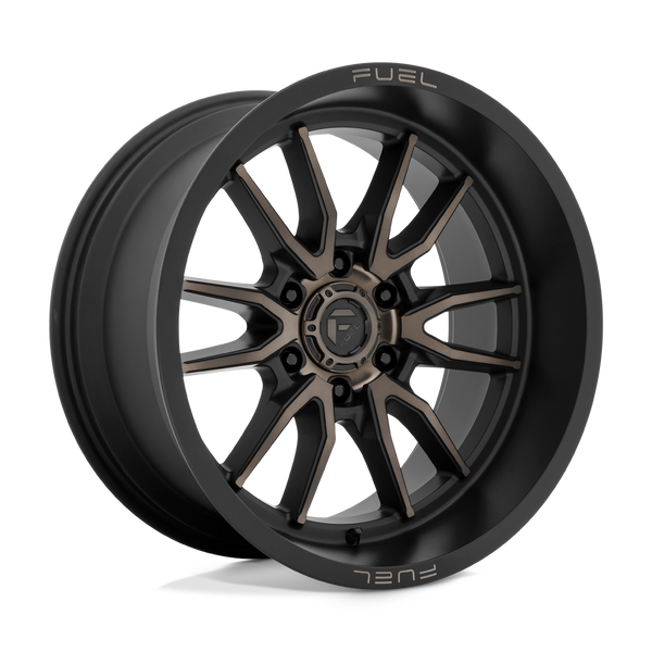 Fuel 1PC D762 CLASH MATTE BLACK DOUBLE DARK TINT Wheels for 2010-2020 FORD F-150 [] - 17X9 1 MM - 17"  - (2020 2019 2018 2017 2016 2015 2014 2013 2012 2011 2010)