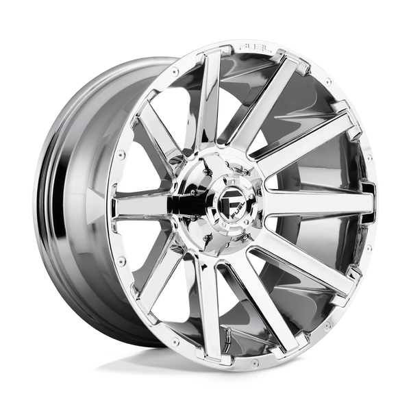 Fuel 1PC D614 CONTRA CHROME PLATED Wheels for 2021-2022 FORD BRONCO [] - 20X9 1 MM - 20"  - (2022 2021)