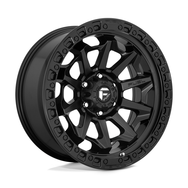 Fuel 1PC D694 COVERT MATTE BLACK Wheels for 2007-2021 FORD EXPEDITION [] - 20X9 20 MM - 20"  - (2021 2020 2019 2018 2017 2016 2015 2014 2013 2012 2011 2010 2009 2008 2007)