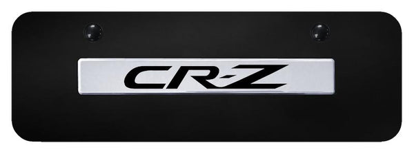 Honda CRZ Chrome on Black 3D Bar Mini License Plate - CRZ.N.CBM