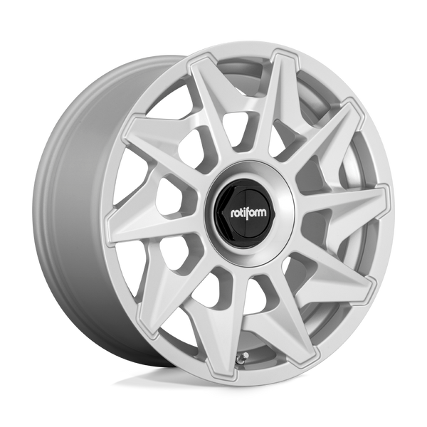 Rotiform 1PC R124 CVT GLOSS SILVER Wheels for 2004-2008 ACURA TL TYPE-S [] - 19X8.5 35 mm - 19"  - (2008 2007 2006 2005 2004)