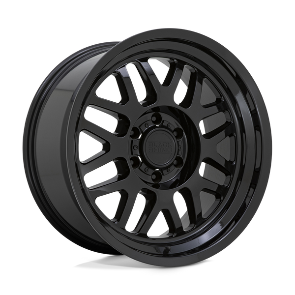 Black Rhino DELTA GLOSS BLACK Wheels for 2021-2023 FORD F-150 [] - 20X9.5 12 MM - 20"  - (2023 2022 2021)