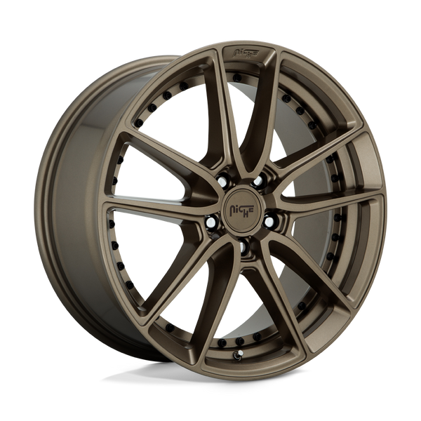 Niche 1PC M222 DFS MATTE BRONZE Wheels for 2004-2008 ACURA TL BASE 3.2L [] - 17X8 40 mm - 17"  - (2008 2007 2006 2005 2004)