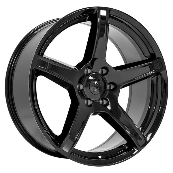 OE Wheels DG22 Gloss Black Wheels for 2019-2022 CHEVROLET SILVERADO 1500 [] - 22x9.5 9 mm - 22"  - (2022 2021 2020 2019)