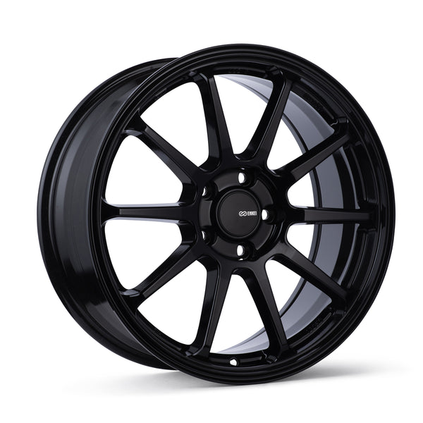 Enkei PX-10 Gloss Black Wheels for 2017-2022 HONDA CLARITY [] - 17x7.5 40 mm - 17"  - (2022 2021 2020 2019 2018 2017)