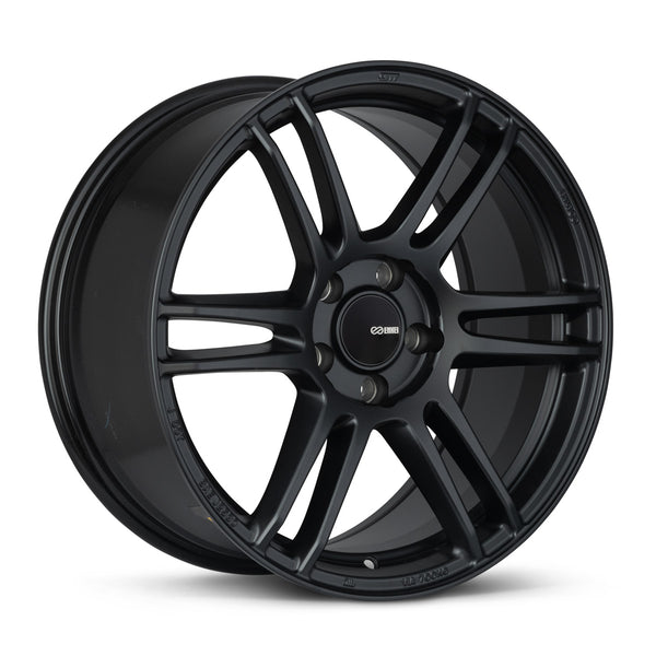 Enkei TSR-6 Matte Black Wheels for 2018-2022 SUBARU WRX STI [] - 18x9.5 38 mm - 18"  - (2022 2021 2020 2019 2018)