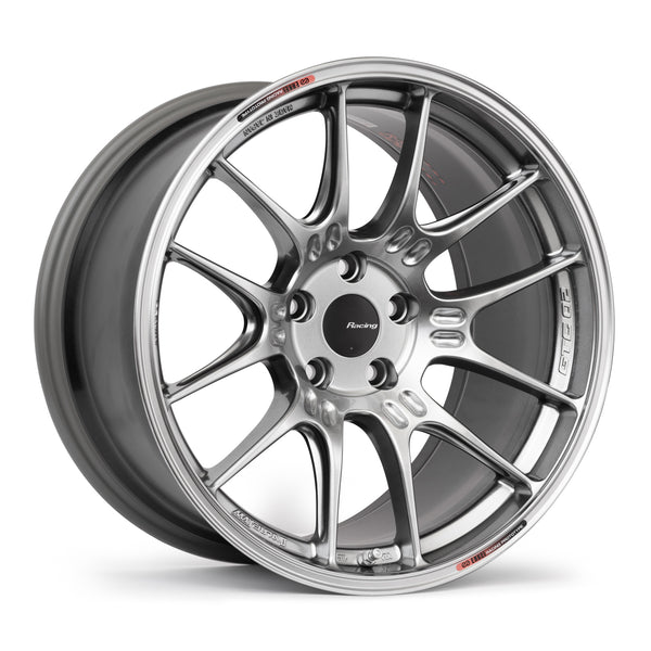 Enkei GTC02 Hyper Silver Wheels for 2009-2022 NISSAN MAXIMA [] - 18x8.5 35 mm - 18"  - (2022 2021 2020 2019 2018 2017 2016 2015 2014 2013 2012 2011 2010 2009)