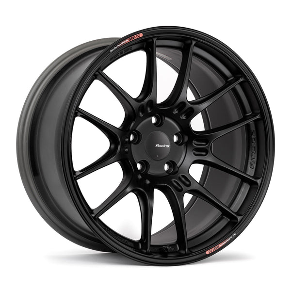 Enkei GTC02 Matte Black Wheels for 2017-2022 ACURA ILX [] - 19x8 45 mm - 19"  - (2022 2021 2020 2019 2018 2017)