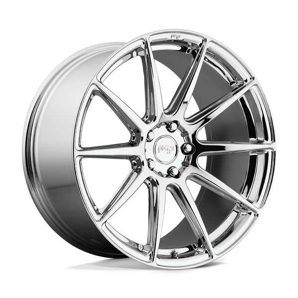 Niche 1PC M148 ESSEN CHROME PLATED Wheels for 2014-2020 ACURA RLX [] - 19X8.5 35 mm - 19"  - (2020 2019 2018 2017 2016 2015 2014)