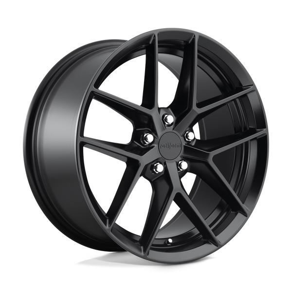 Rotiform 1PC R134 FLG MATTE BLACK Wheels for 2017-2022 ACURA ILX [] - 19X8.5 45 mm - 19"  - (2022 2021 2020 2019 2018 2017)