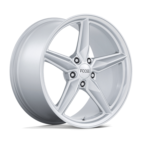 Foose 1PC F174 CF8 GLOSS SILVER Wheels for 2014-2022 LAND ROVER RANGE ROVER SUPERCHARGED [] - 19X9.5 45 MM - 19"  - (2022 2021 2020 2019 2018 2017 2016 2015 2014)