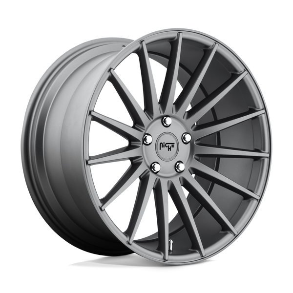 Niche 1PC M157 FORM MATTE ANTHRACITE Wheels for 2014-2020 ACURA RLX [] - 20X8.5 35 mm - 20"  - (2020 2019 2018 2017 2016 2015 2014)