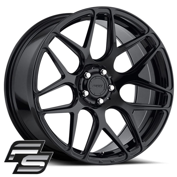 MRR Wheels FS01 for 1998-2001 Porsche 911 Carrera 4 Coupe 2-Door - 19" [Gloss Black] - [Front and Rear] - (2001 2000 1999 1998)