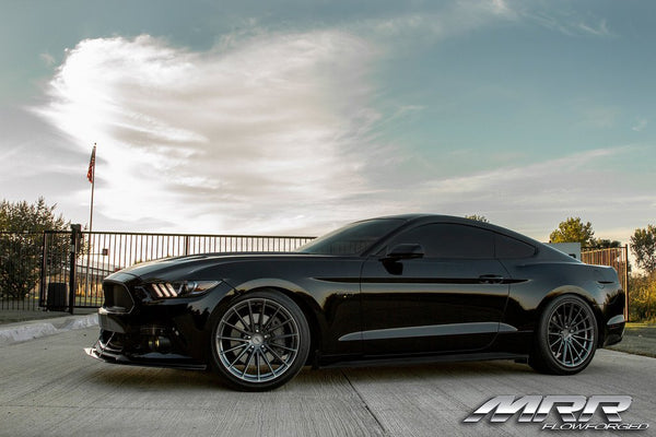 MRR Wheels FS02 for 2005-2014 Ford Mustang - 20" [Gloss Black] - [Front and Rear] - (2014 2013 2012 2011 2010 2009 2008 2007 2006 2005)