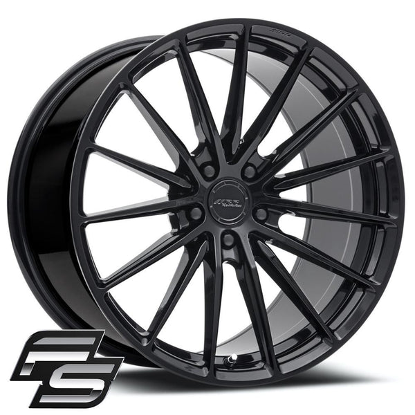 MRR Wheels FS02 for 2003-2012 Mercedes-Benz SL65 AMG - 19" [Gloss Black] - [Front and Rear] - (2012 2011 2010 2009 2008 2007 2006 2005 2004 2003)