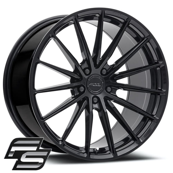 MRR Wheels FS02 for 1995-2001 BMW 740iL - 19" [Gloss Black] - [Front and Rear] - (2001 2000 1999 1998 1997 1996 1995)