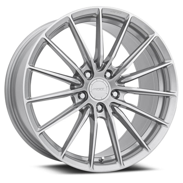 MRR Wheels FS02 for 2009-2017 Acura TL - 19" [Gloss Silver] - [Front and Rear] - (2017 2016 2015 2014 2013 2012 2011 2010 2009)