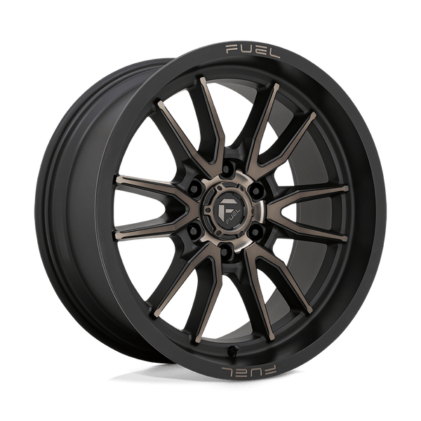 Fuel 1PC D762 CLASH MATTE BLACK DOUBLE DARK TINT Wheels for 2021-2023 FORD F-150 [] - 20X9 1 MM - 20"  - (2023 2022 2021)